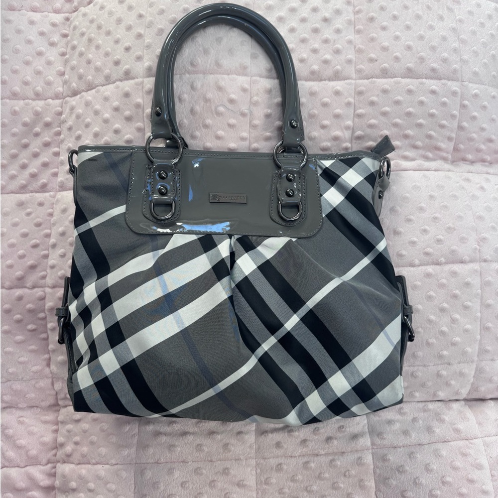 Stylish Gray Burberry  Women's Bag